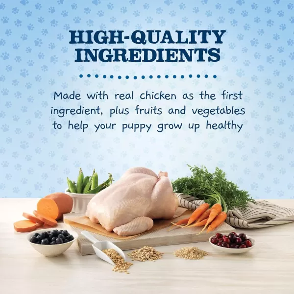 imageBlue Buffalo Baby BLUE Healthy Growth Formula Natural Small Breed Puppy Dry Dog Food Chicken and Oatmeal Rice Recipe 4lbBlue Buffalo Baby BLUE Healthy Growth Formula Natural Small Breed Puppy Dry Dog Food Chicken and Oatmeal Rice Recipe 4lb