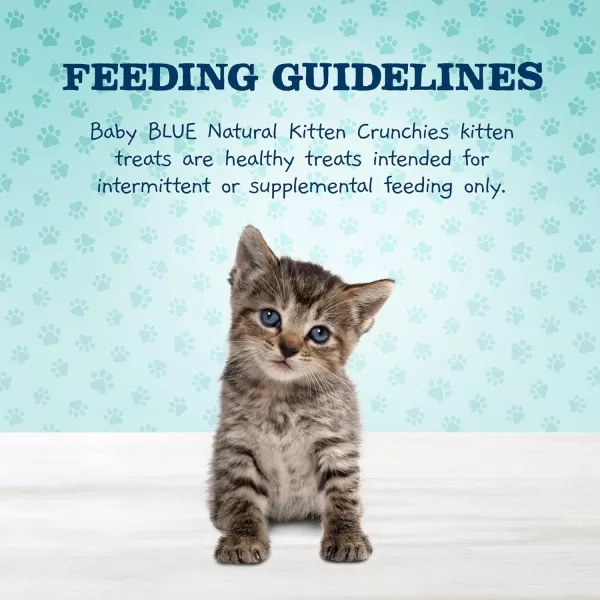 imageBlue Buffalo Baby BLUE Kitten Crunchies Grain Free Natural Kitten Treats Savory Salmon 2oz BagBlue Buffalo Baby BLUE Kitten Crunchies Grain Free Natural Kitten Treats Savory Salmon 2oz Bag