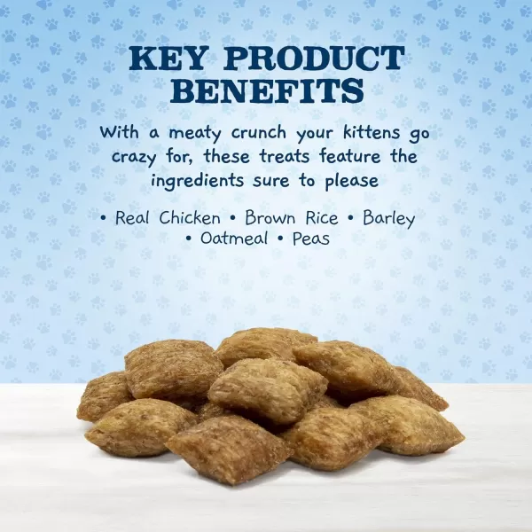 imageBlue Buffalo Baby BLUE Kitten Crunchies Natural Kitten Treats Savory Chicken 2oz BagBlue Buffalo Baby BLUE Kitten Crunchies Natural Kitten Treats Savory Chicken 2oz Bag