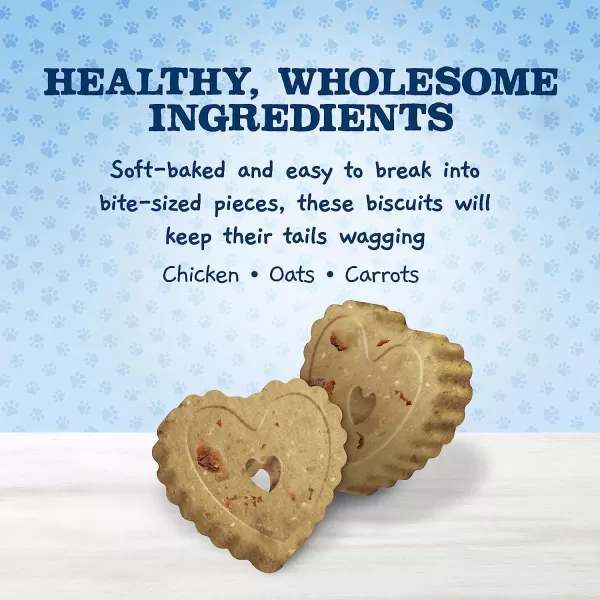imageBlue Buffalo Baby BLUE Soft Biscuits Natural Puppy Dog Treats Chicken amp Carrots 8oz BagBlue Buffalo Baby BLUE Soft Biscuits Natural Puppy Dog Treats Chicken amp Carrots 8oz Bag