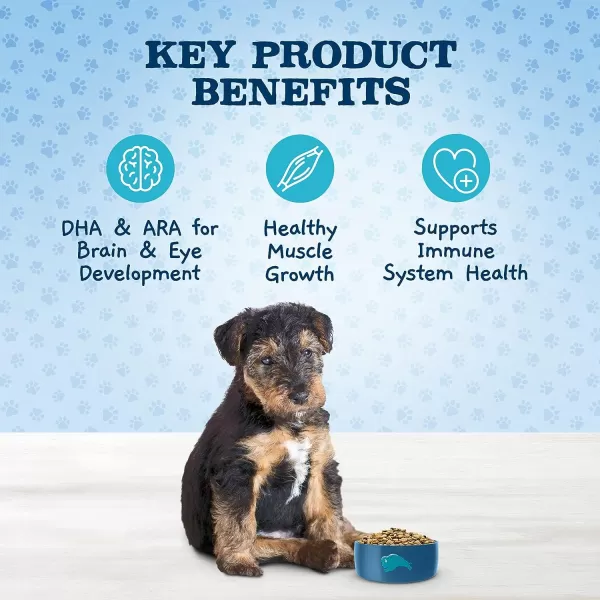 imageBlue Buffalo Baby Blue Healthy Growth Formula Natural Puppy Dry Dog Food Chicken and Brown Rice Recipe 4lb4 Pound Pack of 1