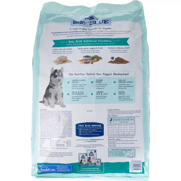 imageBlue Buffalo Baby Blue High Protein Puppy Chicken Dog 20lbChicken 20 LBS