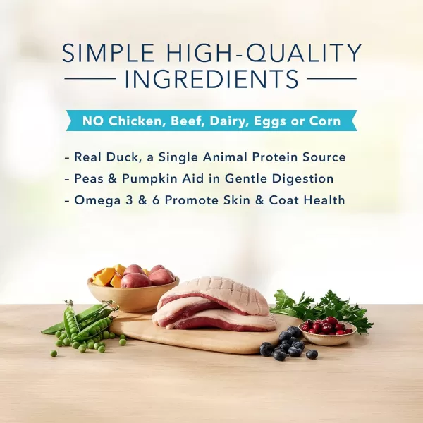 imageBlue Buffalo Basics Skin amp Stomach Care Grain Free Natural Adult Dry Dog Food Duck amp Potato 4lbBlue Buffalo Basics Skin amp Stomach Care Grain Free Natural Adult Dry Dog Food Duck amp Potato 4lb