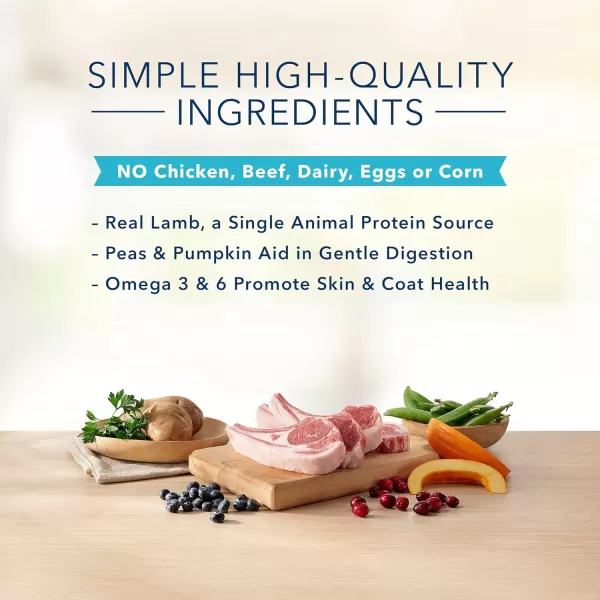 imageBlue Buffalo Basics Skin amp Stomach Care Grain Free Natural Adult Small Breed Dry Dog Food Lamb amp Potato 4lbBlue Buffalo Basics Skin amp Stomach Care Grain Free Natural Adult Small Breed Dry Dog Food Lamb amp Potato 4lb