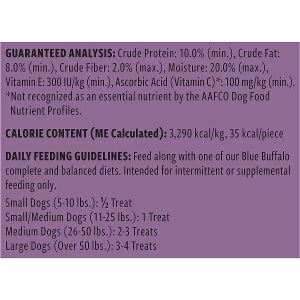 imageBlue Buffalo Benebars Natural Dog Treats Immune Support Chicken and Mixed Berries 9oz BagBlue Buffalo Benebars Natural Dog Treats Immune Support Chicken and Mixed Berries 9oz Bag