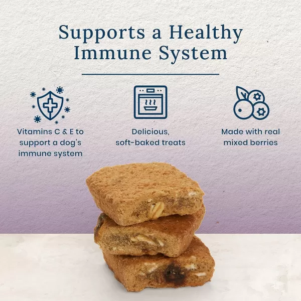 imageBlue Buffalo Benebars Natural Dog Treats Immune Support Chicken and Mixed Berries 9oz BagBlue Buffalo Benebars Natural Dog Treats Immune Support Chicken and Mixed Berries 9oz Bag