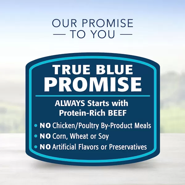 imageBlue Buffalo Blues Stew Natural Adult Wet Dog Food Beef Stew 125oz can Pack of 12Beef 125 Ounce Pack of 12