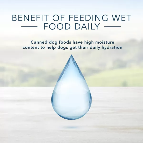 imageBlue Buffalo Blues Stew Natural Adult Wet Dog Food Beef Stew 125oz can Pack of 12Duck 125 Ounce Pack of 12