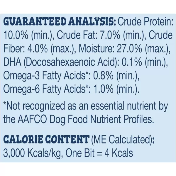 imageBlue Buffalo Bones Natural Crunchy Dog Treats TOGO Mini Dog Biscuits Beef 1oz Bags Pack of 12BLUE Bits Beef 1 Ounce Pack of 12