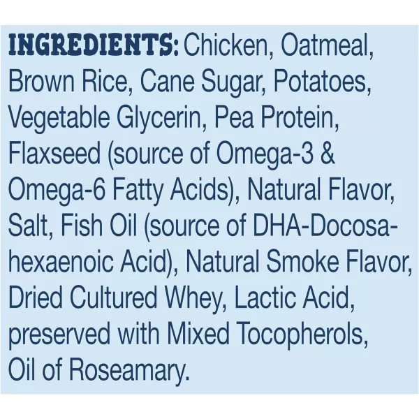 imageBlue Buffalo Bones Natural Crunchy Dog Treats TOGO Mini Dog Biscuits Beef 1oz Bags Pack of 12BLUE Bits Chicken 1 Ounce Pack of 12