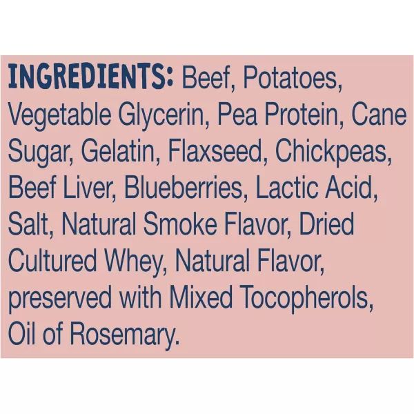 imageBlue Buffalo Bones Natural Crunchy Dog Treats TOGO Mini Dog Biscuits Beef 1oz Bags Pack of 12BLUE Stix Beef 1 Ounce Pack of 12