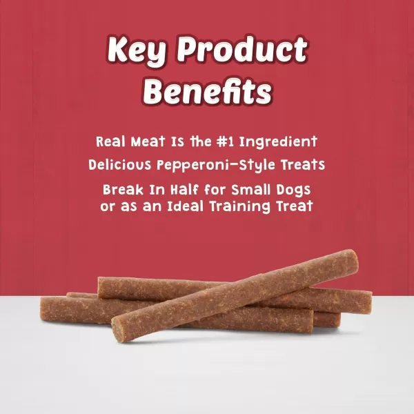 imageBlue Buffalo Bones Natural Crunchy Dog Treats TOGO Mini Dog Biscuits Beef 1oz Bags Pack of 12BLUE Stix Beef 1 Ounce Pack of 12