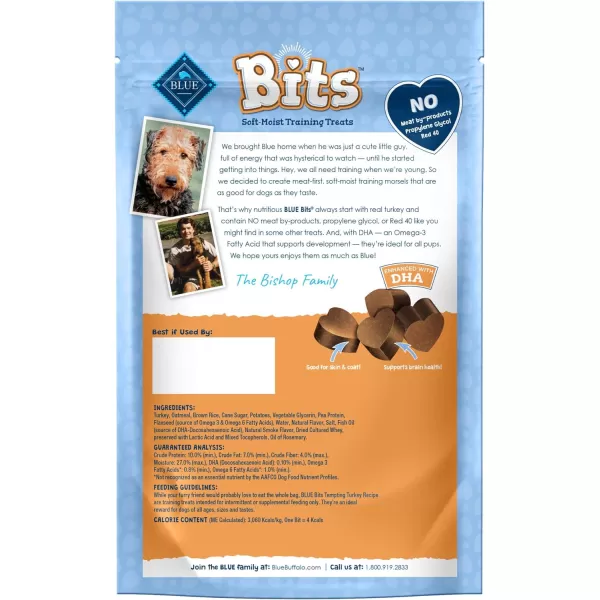 imageBlue Buffalo Boo Bits Natural Soft Dog Treats Chicken Halloween Dog Treats 45ozTurkey 4 Ounce Pack of 1