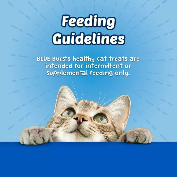 imageBlue Buffalo Bursts Crunchy Cat Treats Variety Pack Chicken Chicken Liver and Beef and Seafood 5oz Bags 3 countChicken 2 Ounce Pack of 1