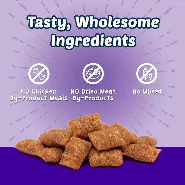 imageBlue Buffalo Bursts Crunchy Cat Treats Variety Pack Chicken Chicken Liver and Beef and Seafood 5oz Bags 3 countChicken Liver amp Beef 1 Count Pack of 6