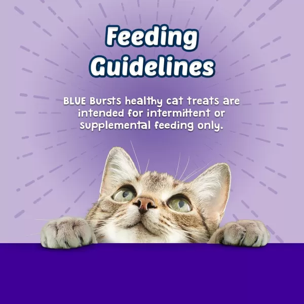 imageBlue Buffalo Bursts Crunchy Cat Treats Variety Pack Chicken Chicken Liver and Beef and Seafood 5oz Bags 3 countLiver 2 Ounce Pack of 1