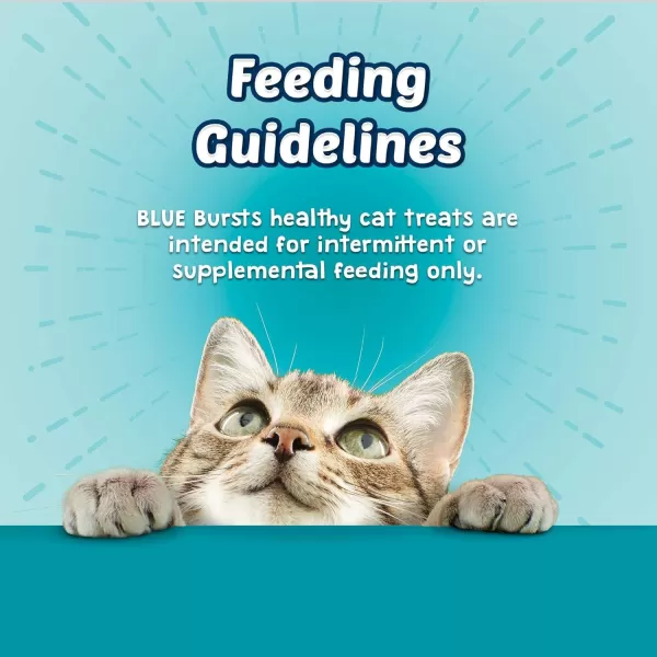 imageBlue Buffalo Bursts Crunchy Cat Treats Variety Pack Chicken Chicken Liver and Beef and Seafood 5oz Bags 3 countSeafood 2 OZ