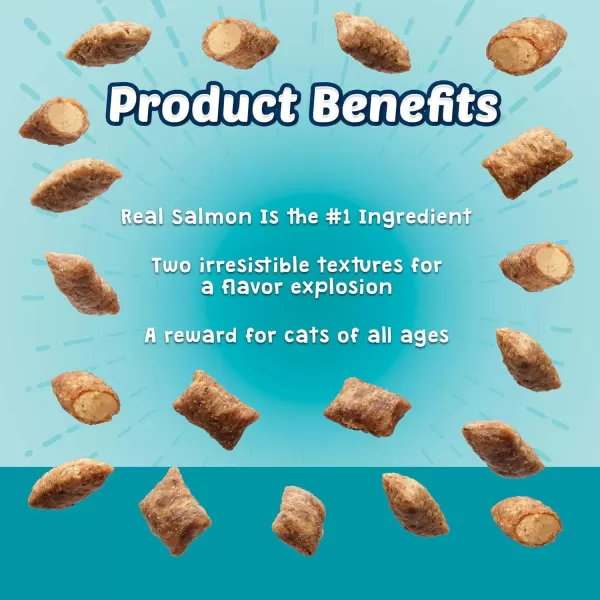 imageBlue Buffalo Bursts Crunchy Cat Treats Variety Pack Chicken Chicken Liver and Beef and Seafood 5oz Bags 3 countSeafood 2 Ounce Pack of 6