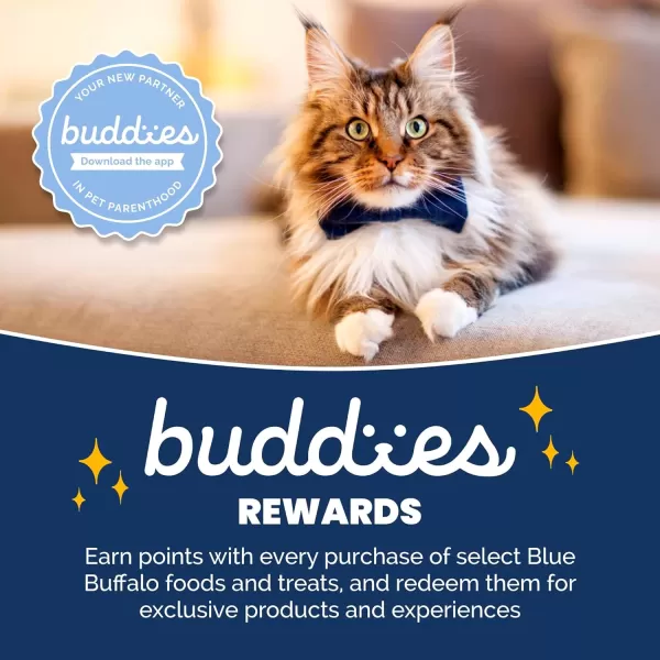 imageBlue Buffalo Cat Food for Mature Cats Natural Chicken Recipe Senior Dry Cat Food 5 lb bagDry Cat Food 5 Pound Pack of 1