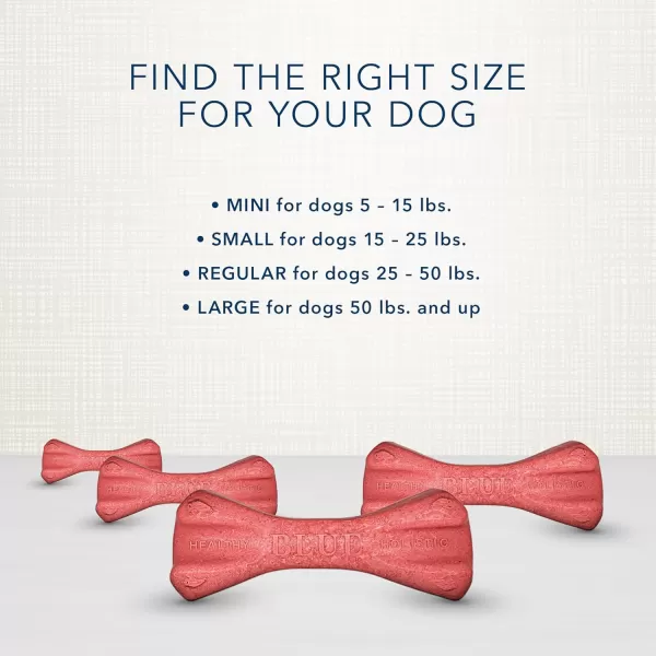 imageBlue Buffalo Dental Bones Small Natural Dental Chew Dog Treats 1525 lbs 36oz BagMini Bones 36 Ounce Pack of 1