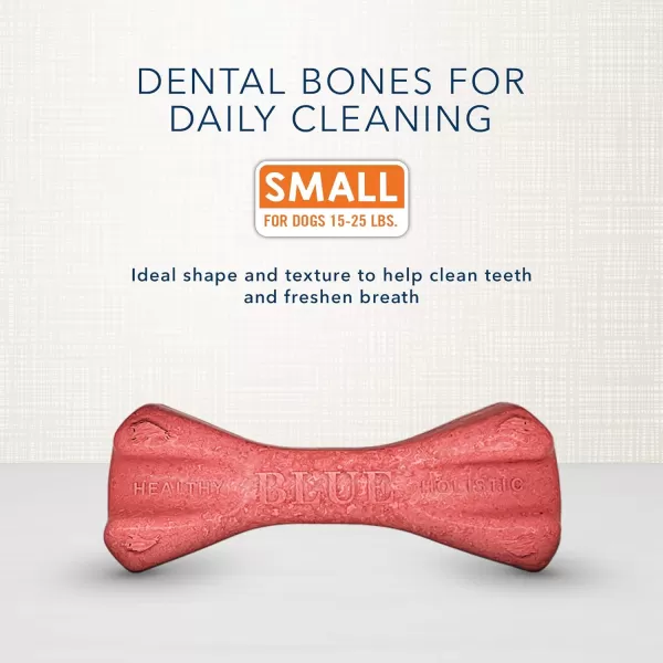 imageBlue Buffalo Dental Bones Small Natural Dental Chew Dog Treats 1525 lbs 36oz BagSmall Bones 27 Ounce Pack of 1