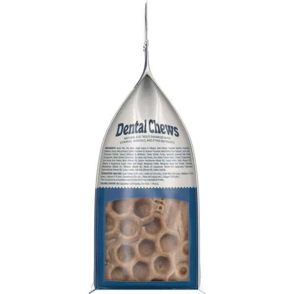 imageBlue Buffalo Dental Chews Large Natural Dog Treats Chicken amp Spearmint 33oz Bag 21 Count33 Ounces Pack of 1