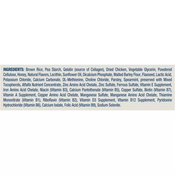 imageBlue Buffalo Dental Chews Large Natural Dog Treats Chicken amp Spearmint 33oz Bag 21 Count33 Ounces Pack of 1