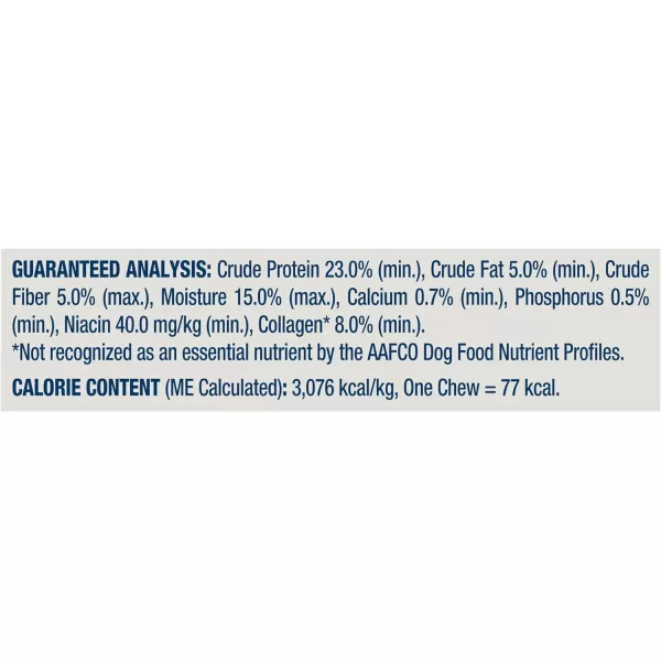 imageBlue Buffalo Dental Chews Medium Natural Dog Treats Chicken amp Spearmint 115oz Bag 14 Count115 Ounces Pack of 1