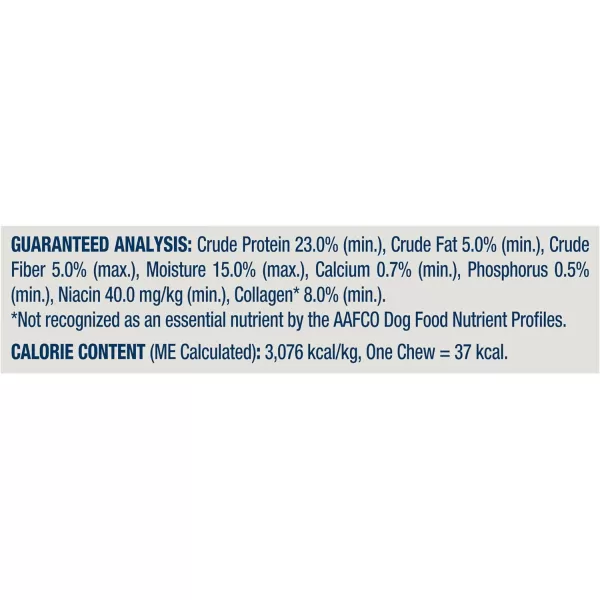 imageBlue Buffalo Dental Chews Small Natural Dog Treats Chicken amp Spearmint 226oz Bag 56 Count1130 Ounce Pack of 1