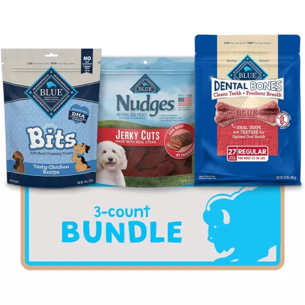 imageBlue Buffalo Dog Treats Variety BundleBlue Buffalo Dog Treats Variety Bundle