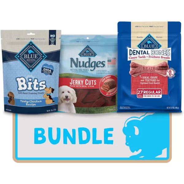 imageBlue Buffalo Dog Treats Variety BundleBlue Buffalo Dog Treats Variety Bundle
