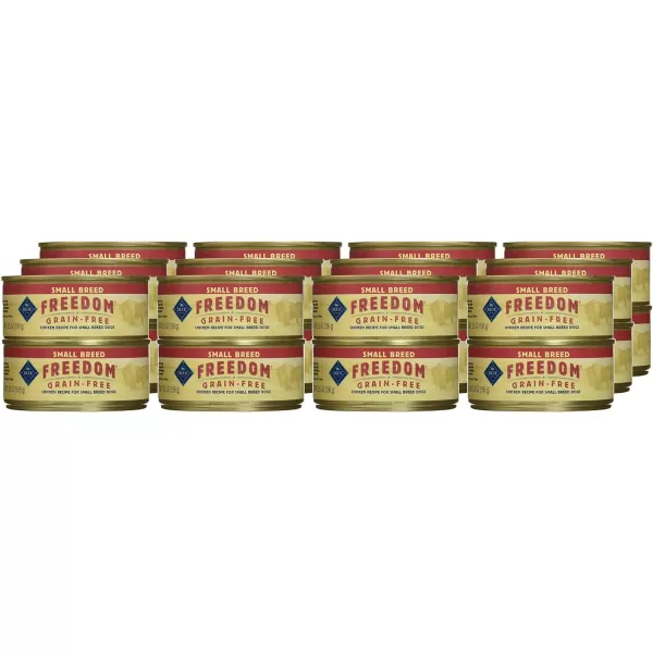 imageBlue Buffalo Freedom Grain Free Natural Adult Small Breed Wet Dog Food Chicken 55oz cans Pack of 24Blue Buffalo Freedom Grain Free Natural Adult Small Breed Wet Dog Food Chicken 55oz cans Pack of 24