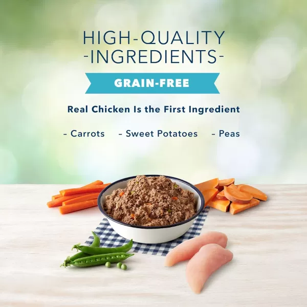 imageBlue Buffalo Freedom Grain Free Natural Adult Small Breed Wet Dog Food Chicken 55oz cans Pack of 24Blue Buffalo Freedom Grain Free Natural Adult Small Breed Wet Dog Food Chicken 55oz cans Pack of 24