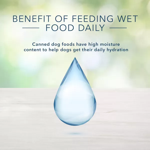 imageBlue Buffalo Freedom Grain Free Natural Adult Wet Dog Food Lamb 125oz cans Pack of 12Grillers Hearty Beef Dinner