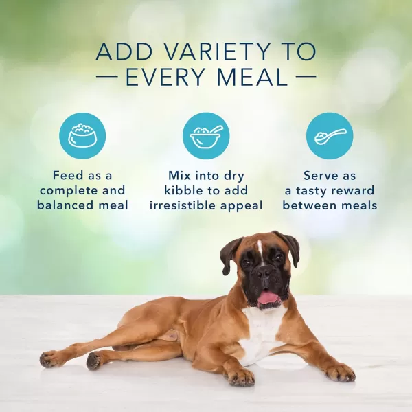 imageBlue Buffalo Freedom Grain Free Natural Adult Wet Dog Food Lamb 125oz cans Pack of 12Grillers Hearty Chicken Dinner