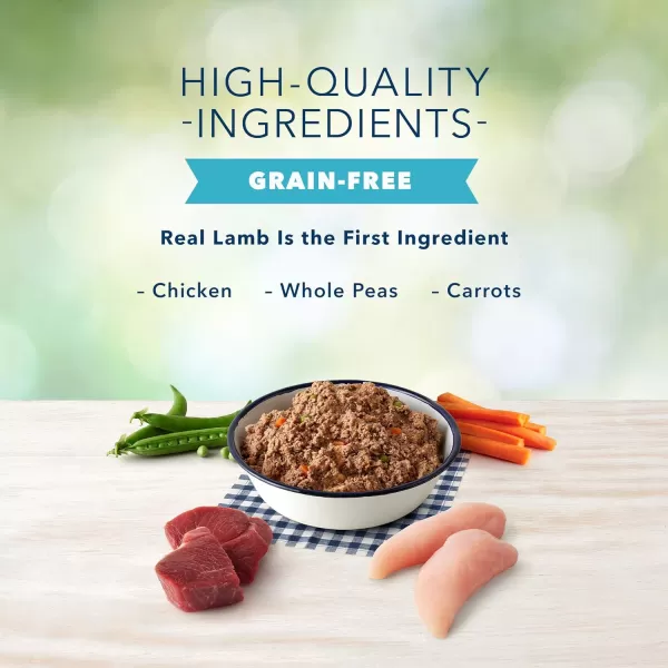 imageBlue Buffalo Freedom Grain Free Natural Adult Wet Dog Food Lamb 125oz cans Pack of 12Lamb