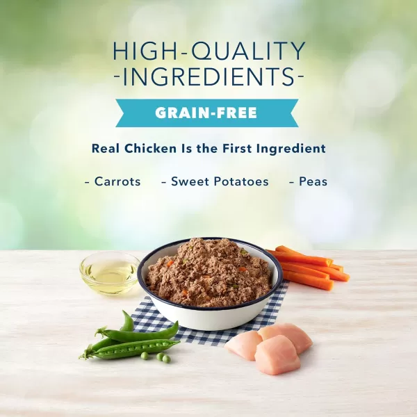 imageBlue Buffalo Freedom Grain Free Natural Puppy Wet Dog Food Chicken 125oz cans Pack of 12Blue Buffalo Freedom Grain Free Natural Puppy Wet Dog Food Chicken 125oz cans Pack of 12