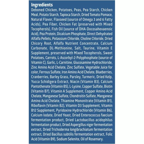 imageBlue Buffalo Freedom Grain Free Natural Senior Dry Dog Food Chicken 4lbDry Dog Food 24 Pound Pack of 1