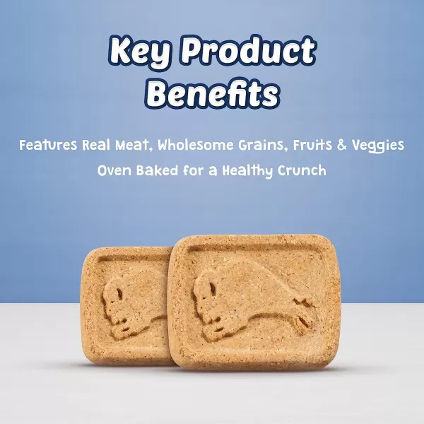 imageBlue Buffalo Health Bars Natural Crunchy Dog Treats Biscuits Bacon Egg amp Cheese 16oz BagBacon Egg amp Cheese 16 Ounce Pack of 1