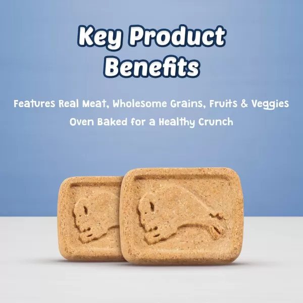 imageBlue Buffalo Health Bars Natural Crunchy Dog Treats Biscuits Pumpkin amp Cinnamon 16oz BagBeef 16 Ounce Pack of 1