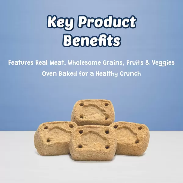 imageBlue Buffalo Health Bars Natural Crunchy Dog Treats Biscuits Pumpkin amp Cinnamon 16oz BagMINIBacon Egg amp Cheese 32 Ounce Pack of 1