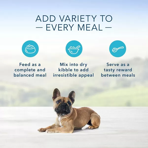 imageBlue Buffalo Homestyle Recipe Natural Adult Small Breed Wet Dog Food Chicken 55oz can Pack of 24Lamb