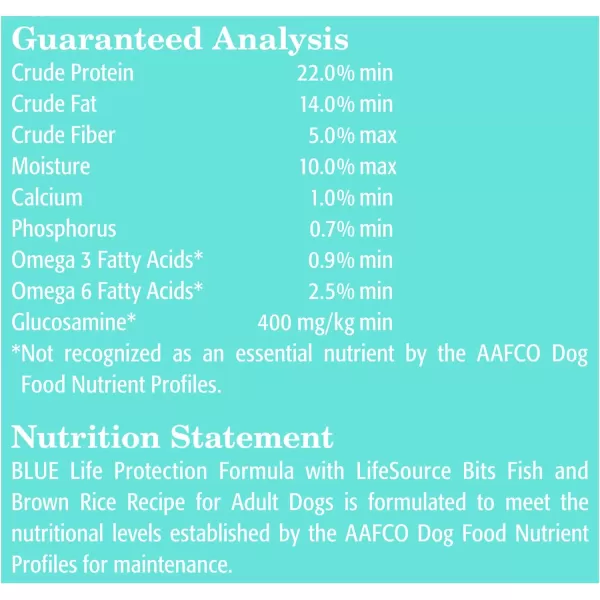 imageBlue Buffalo Life Protection Formula Natural Adult Dry Dog Food Lamb and Brown Rice 30lbFish amp Brown Rice 15 Pound Pack of 1