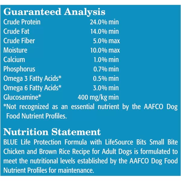 imageBlue Buffalo Life Protection Formula Natural Adult Dry Dog Food Lamb and Brown Rice 30lbSmall Bite Chicken amp Brown Rice 15 Pound Pack of 1