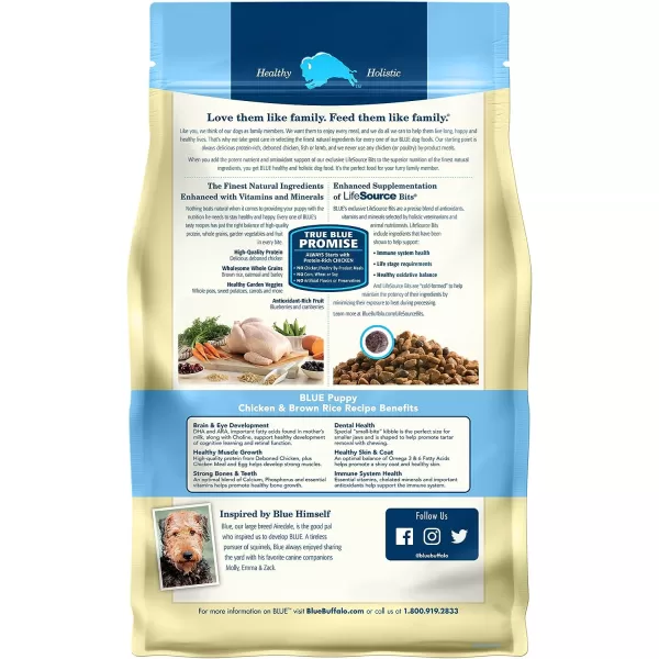 imageBlue Buffalo Life Protection Formula Natural Puppy Dry Dog Food Chicken and Brown Rice 6lbBlue Buffalo Life Protection Formula Natural Puppy Dry Dog Food Chicken and Brown Rice 6lb