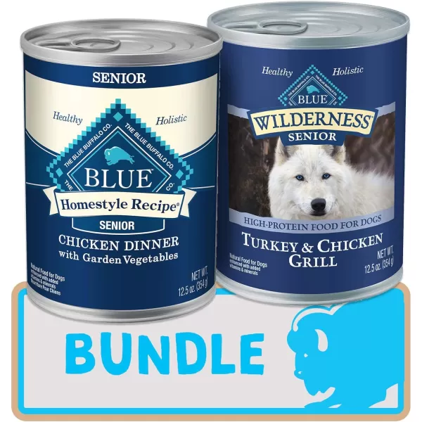 imageBlue Buffalo Natural Senior Wet Dog Food BundleBlue Buffalo Natural Senior Wet Dog Food Bundle
