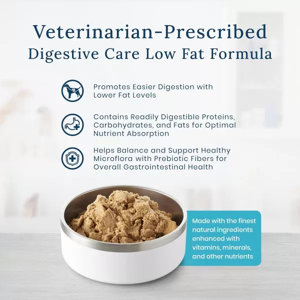 imageBlue Buffalo Natural Veterinary Diet GI Gastrointestinal Support Low Fat Wet Dog Food Whitefish 125oz Cans Pack of 12Blue Buffalo Natural Veterinary Diet GI Gastrointestinal Support Low Fat Wet Dog Food Whitefish 125oz Cans Pack of 12
