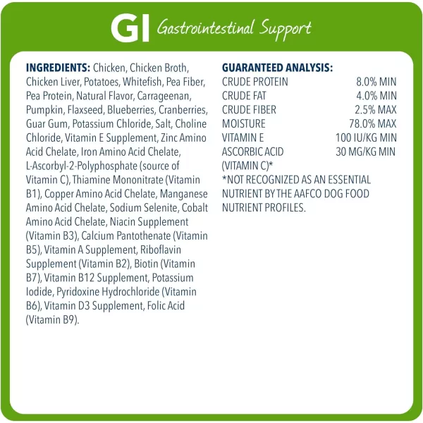 imageBlue Buffalo Natural Veterinary Diet GI Gastrointestinal Support Wet Dog Food Chicken 125oz cans Pack of 12Blue Buffalo Natural Veterinary Diet GI Gastrointestinal Support Wet Dog Food Chicken 125oz cans Pack of 12
