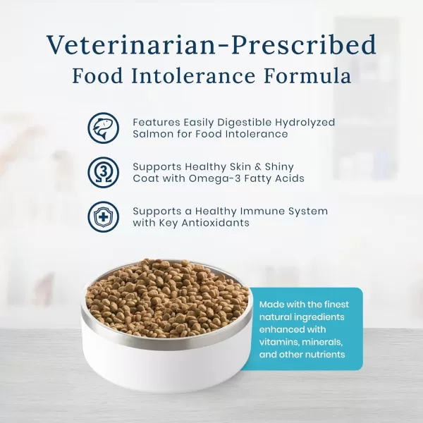 imageBlue Buffalo Natural Veterinary Diet HF Hydrolyzed for Food Intolerance Dry Cat Food Salmon 7lb bagSalmon 7 Pound Pack of 1