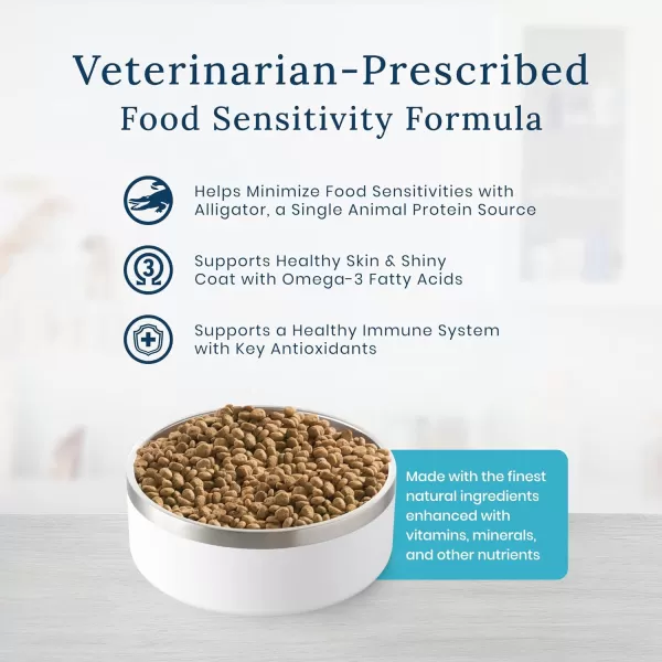 imageBlue Buffalo Natural Veterinary Diet NP Novel Protein Dry Cat Food Alligator 7lb bagDry Cat Food 7 Pound Pack of 1